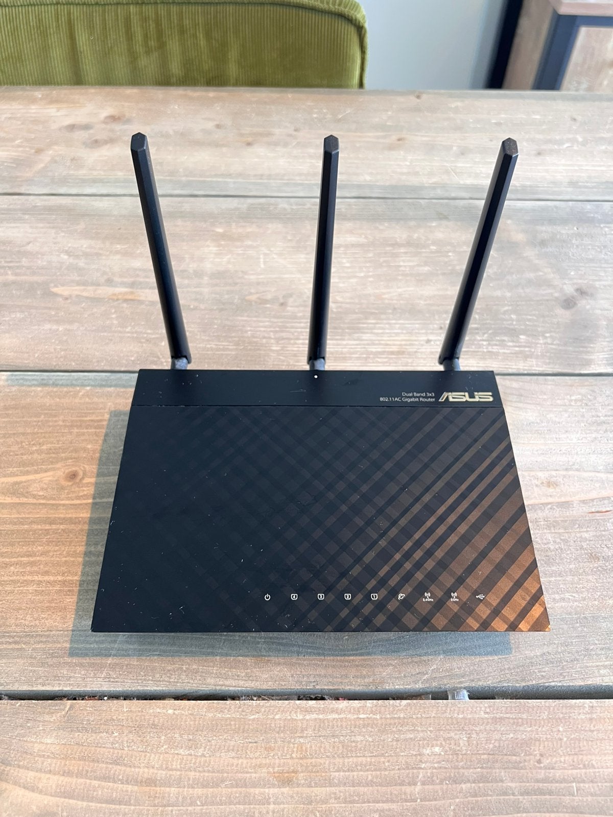 ASUS RT-AC66U dual-band Wi-Fi router, Computers en Software, Routers en Modems, Ophalen of Verzenden, Zo goed als nieuw