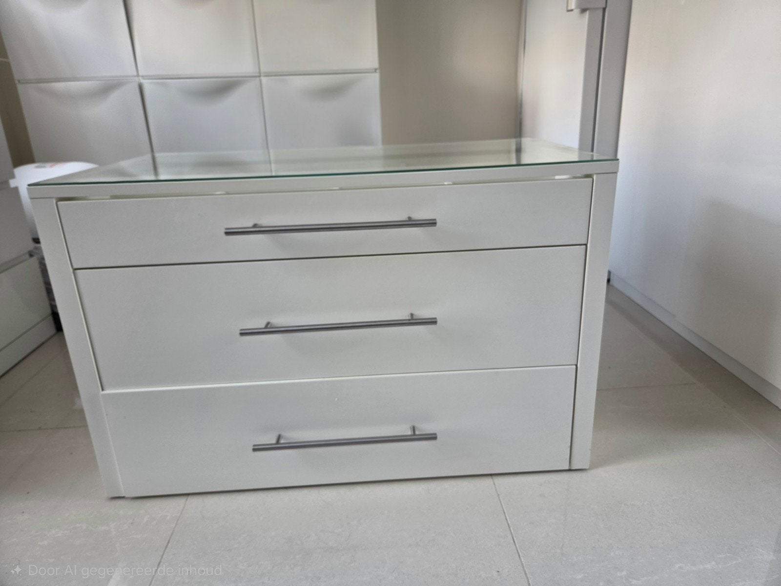 IKEA PAX kast element met 3 lades en glasplaat, Ophalen, 50 tot 100 cm, Zo goed als nieuw, Minder dan 100 cm