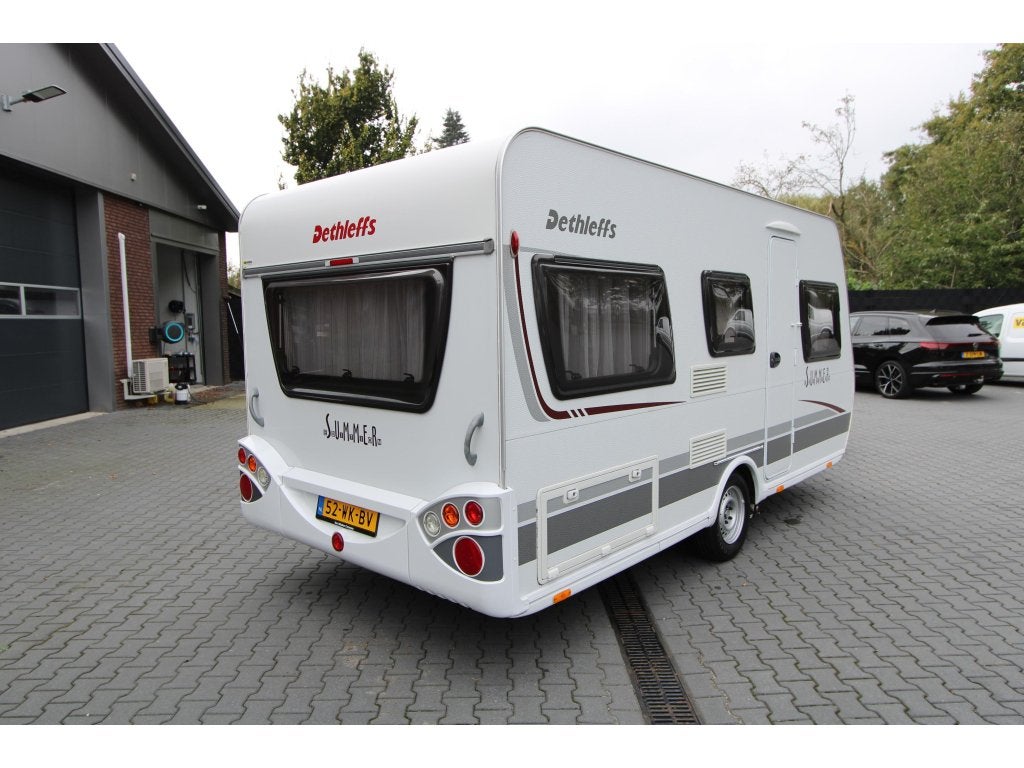 Dethleffs Summer Edition 430 QR Mover-UnicoLuifel-2013, Caravans en Kamperen, Rondzit, Bedrijf, Fietsenrek, 1000 - 1250 kg