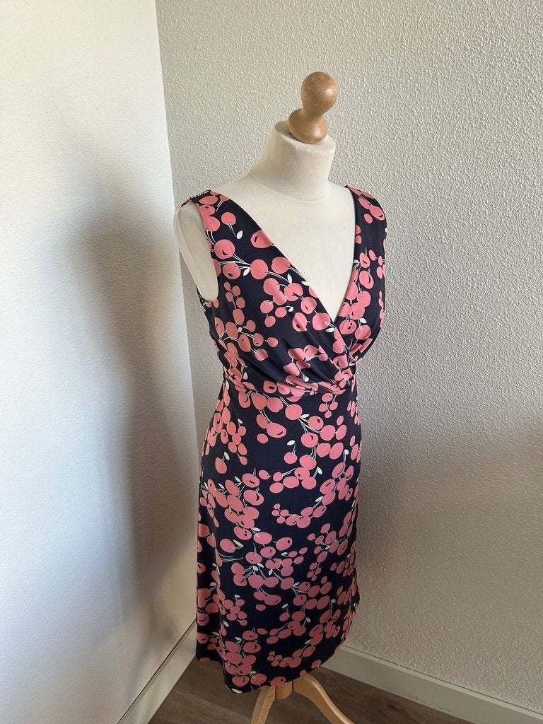 King Louie maat L zomer Ginger dress 3145, Kleding | Dames, Maat 42/44 (L), Ophalen of Verzenden, Zo goed als nieuw, Knielengte