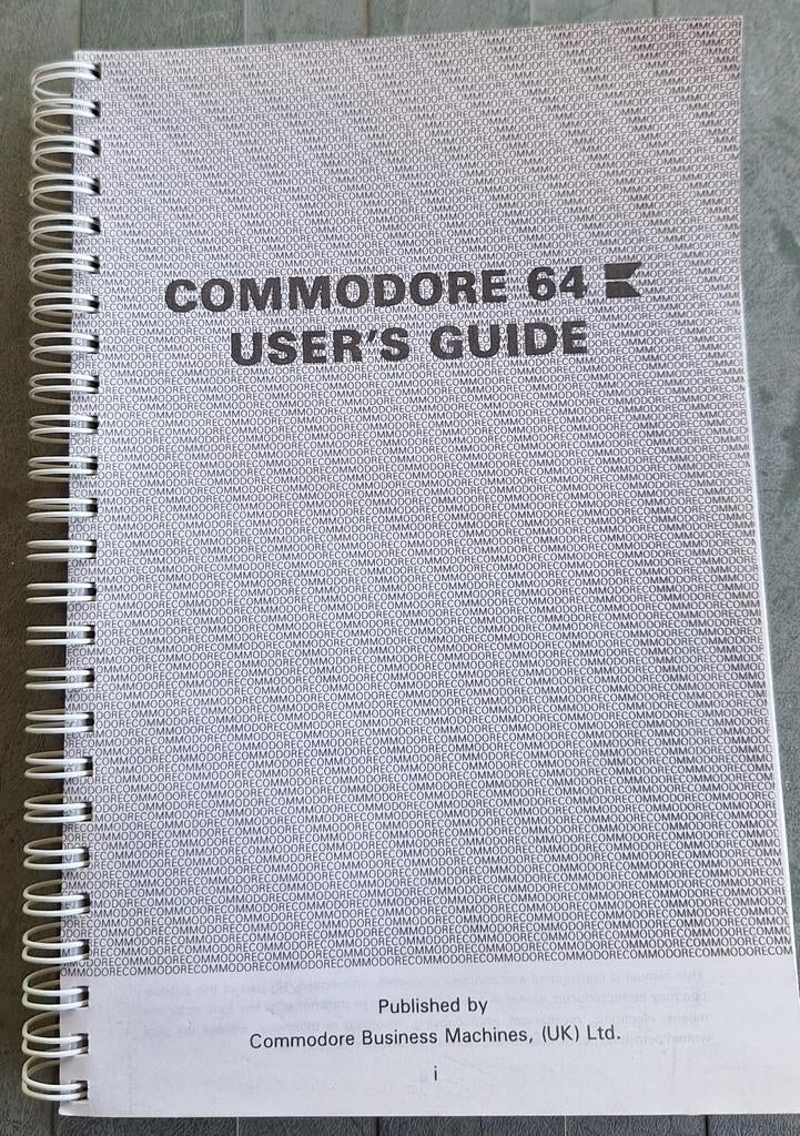 User's Guide Commodore 64 origineel., Computers en Software, Vintage Computers, Ophalen of Verzenden