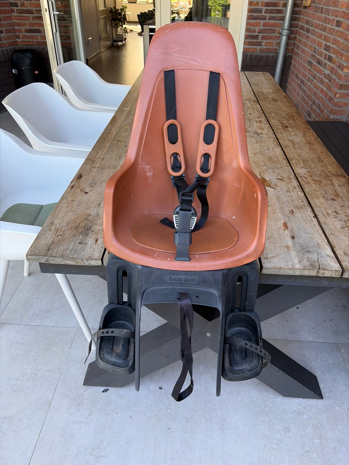 Bobike Achterzitje voor Kinderen - Gebruikt, Fietsen en Brommers, Fietsaccessoires | Fietsstoeltjes, Ophalen, Achterzitje, 9 t/m 18 kg