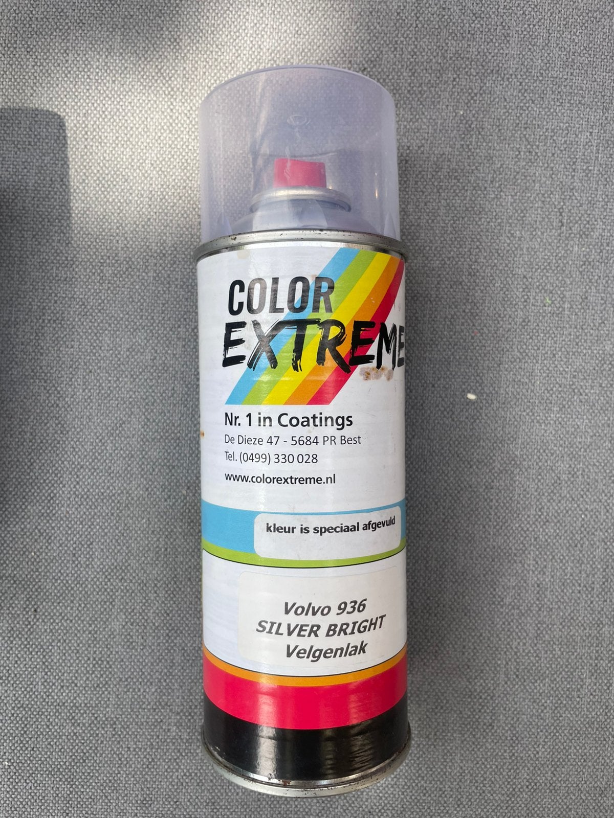 Volvo velgenlak spraypaint silver bright kleurcode 936, Ophalen of Verzenden