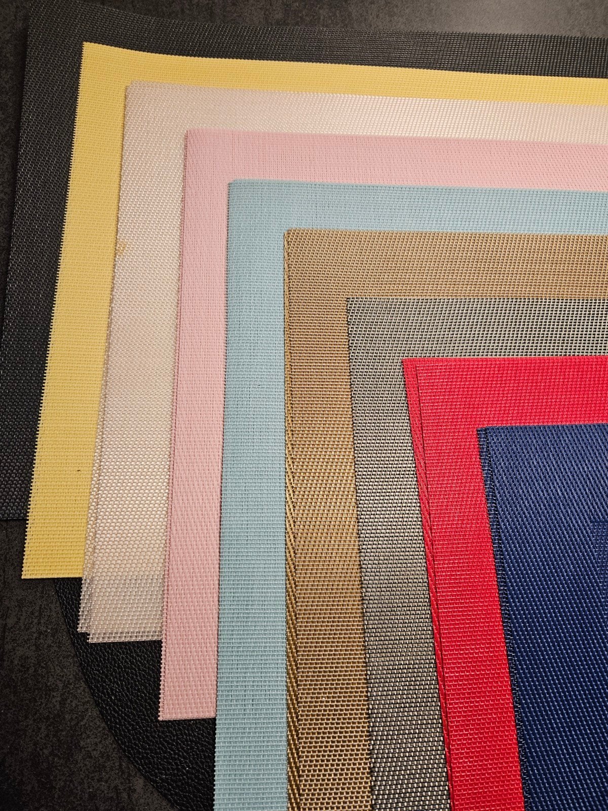 17 luxe placemats ASA Selection. Ook per stuk te koop., Ophalen of Verzenden, Zo goed als nieuw, Kunststof, Meerkleurig