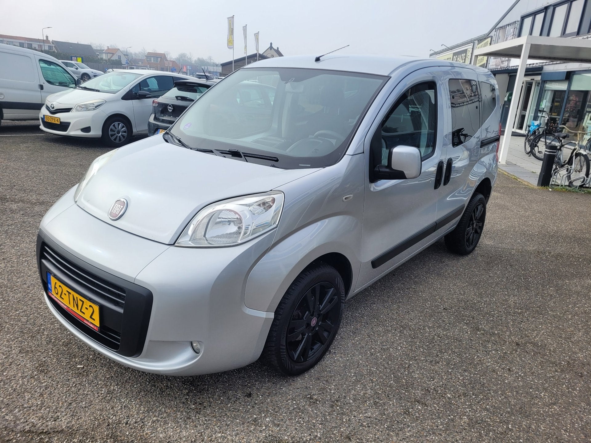 Fiat Qubo 1.4 Dynamic Rolstoelauto, Auto's, Voorwielaandrijving, Euro 5, 400 kg, Origineel Nederlands