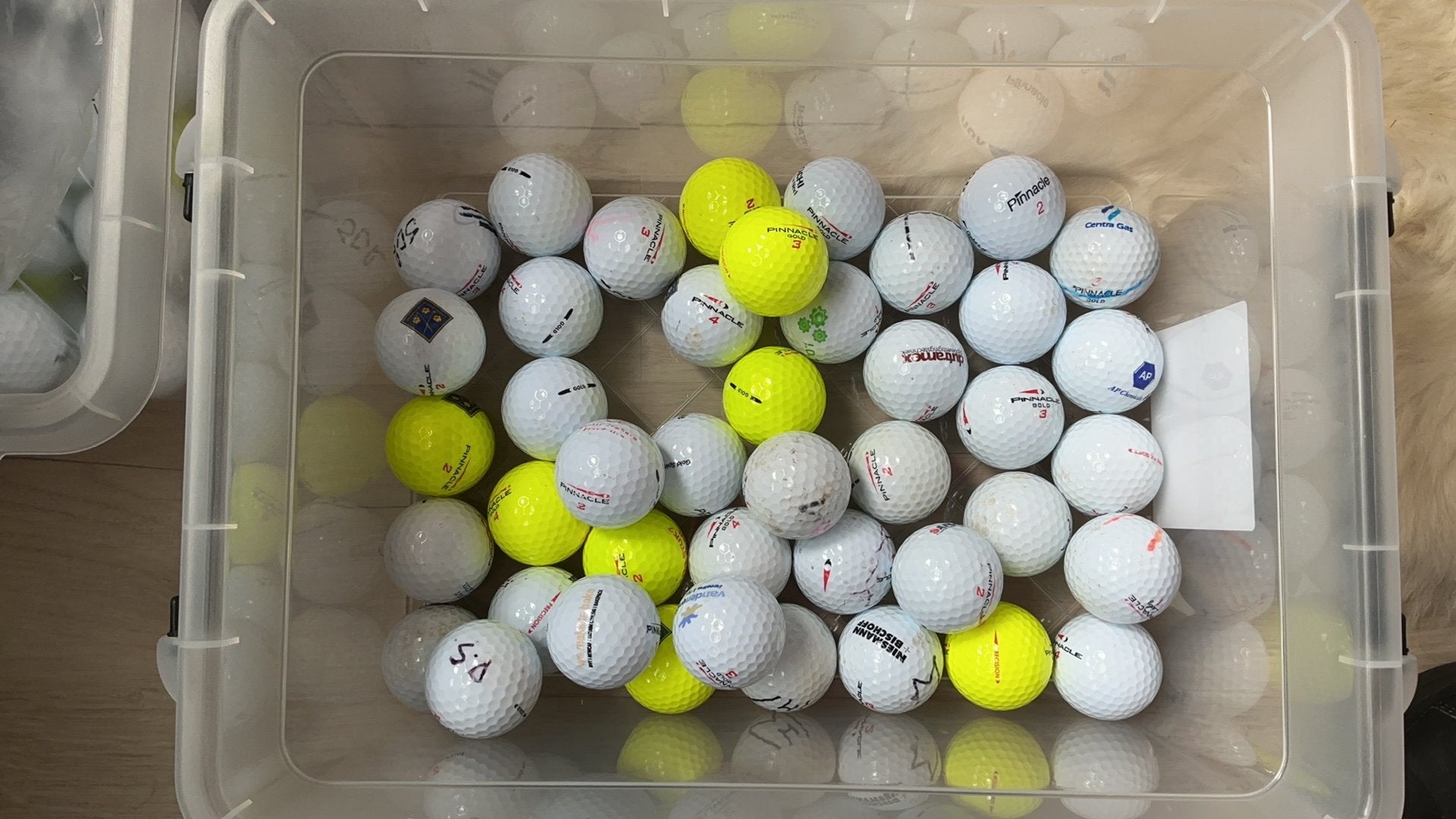 Pinnacle Gold lakeballs, Ophalen of Verzenden, Gebruikt, Bal(len)