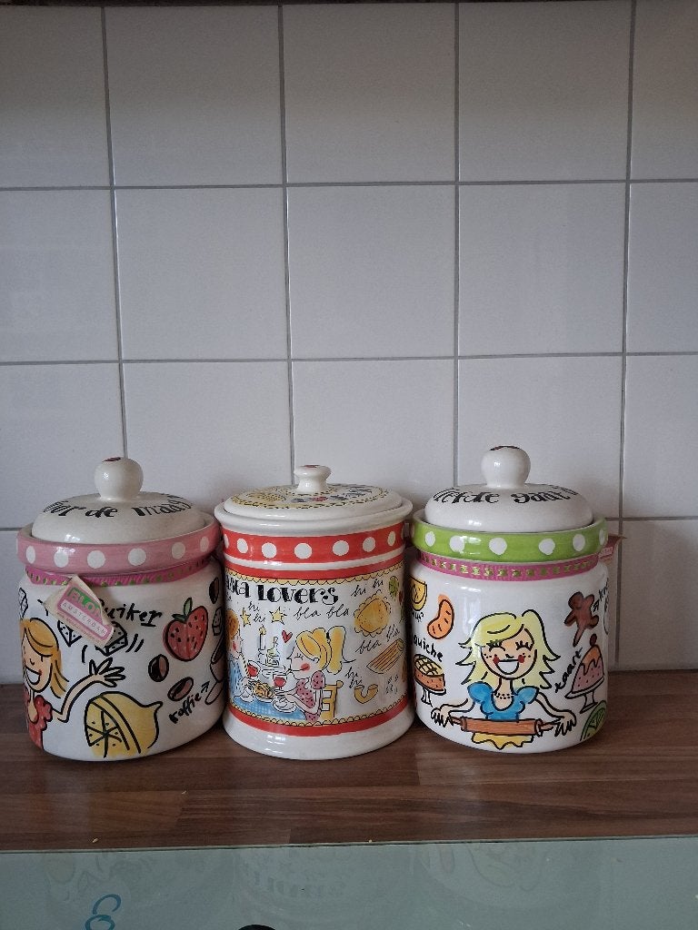 Blont amsterdam servies, Huis en Inrichting, Keuken | Servies, Ophalen, Zo goed als nieuw, Aardewerk, Overige stijlen