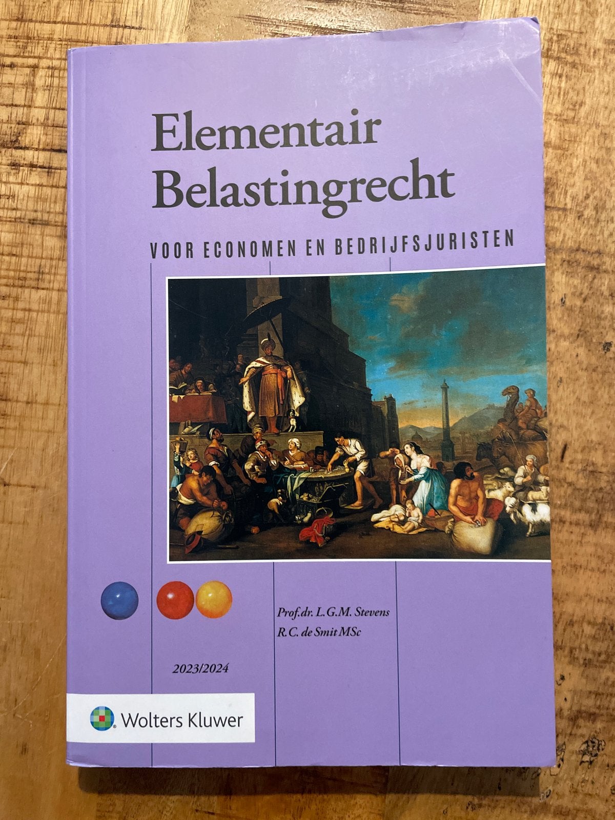 Elementair Belastingrecht 2023/2024 - Wolters Kluwer, Ophalen of Verzenden, Gamma, Zo goed als nieuw, HBO