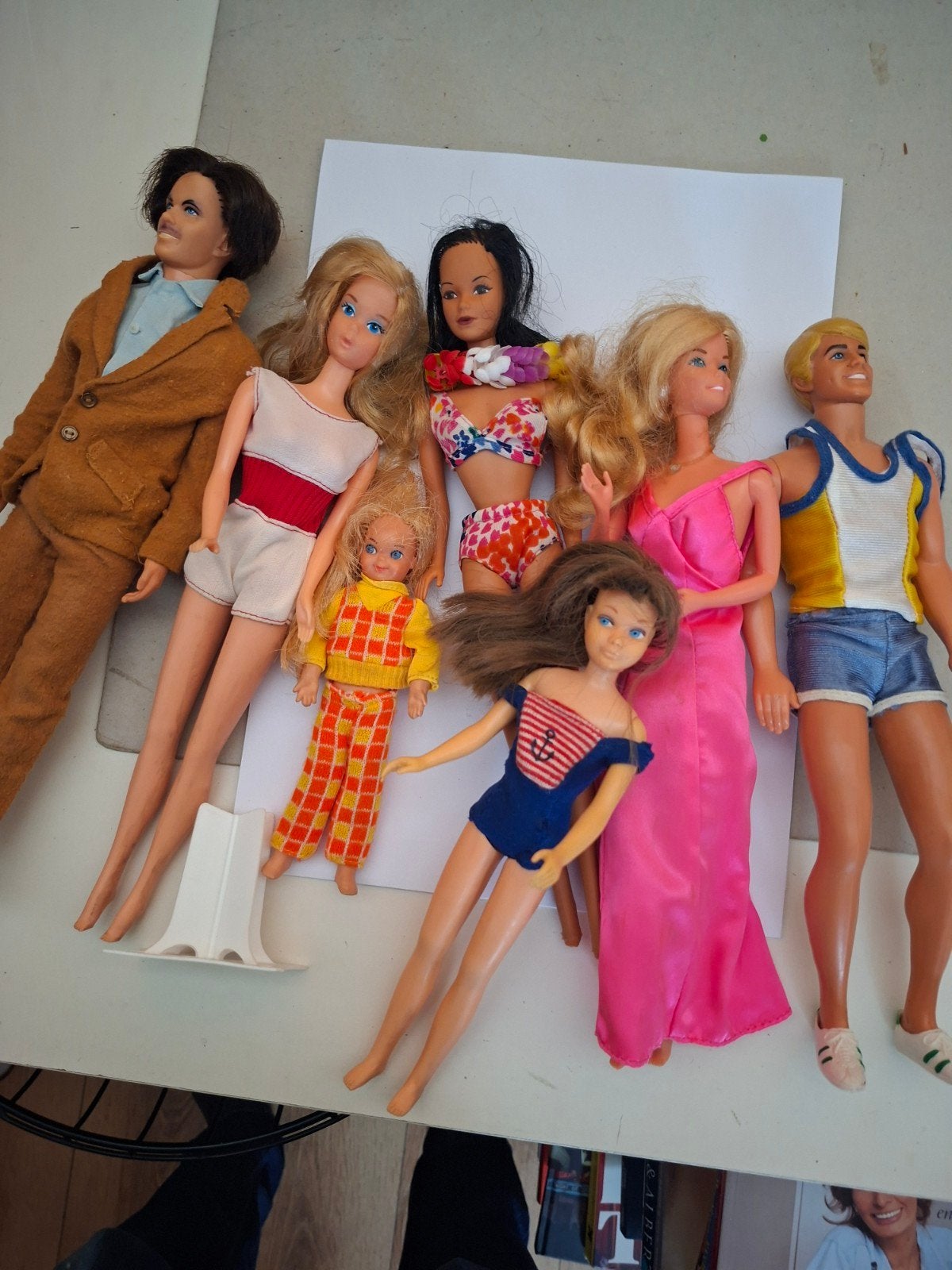 vintage oude barbie dolls mattel poppen toys speelgoed, Verzamelen, Verzenden