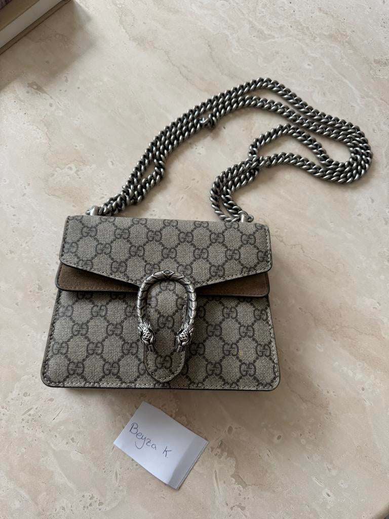 Gucci Dionsys Small, Ophalen, Zo goed als nieuw, Zwart, Handtas