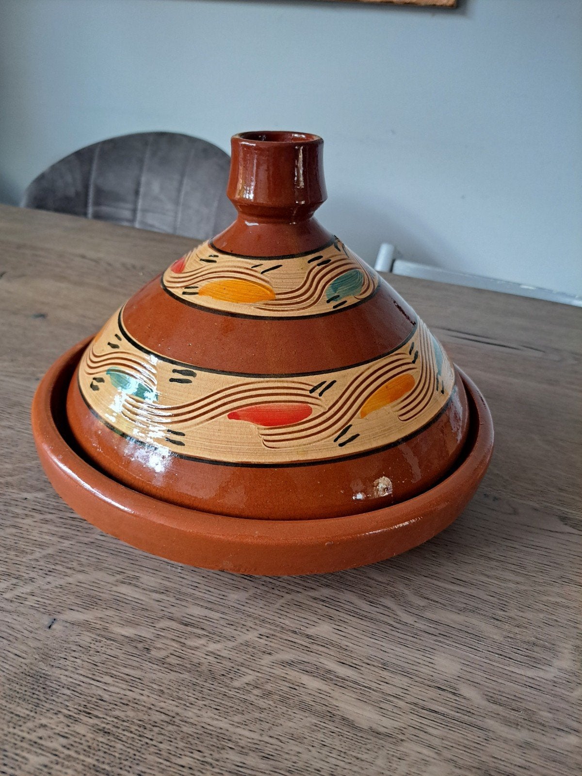 Tajine aardewerk, Ophalen, Zo goed als nieuw, Steen/keramiek, Pot, Bus of Blik
