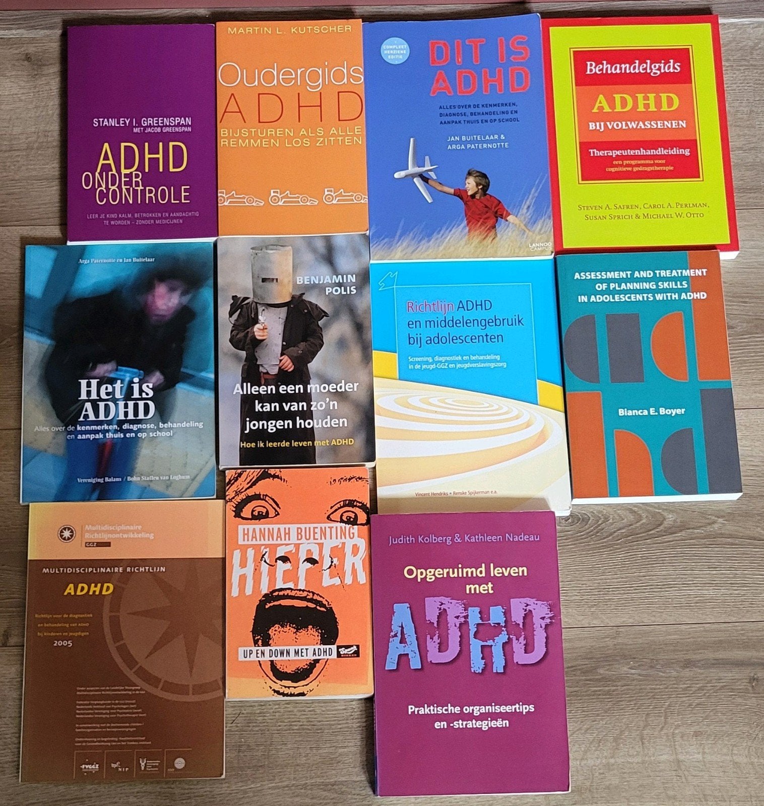 Grote ADHD boekenbundel – 11 boeken | ouders, professionals, Ophalen of Verzenden