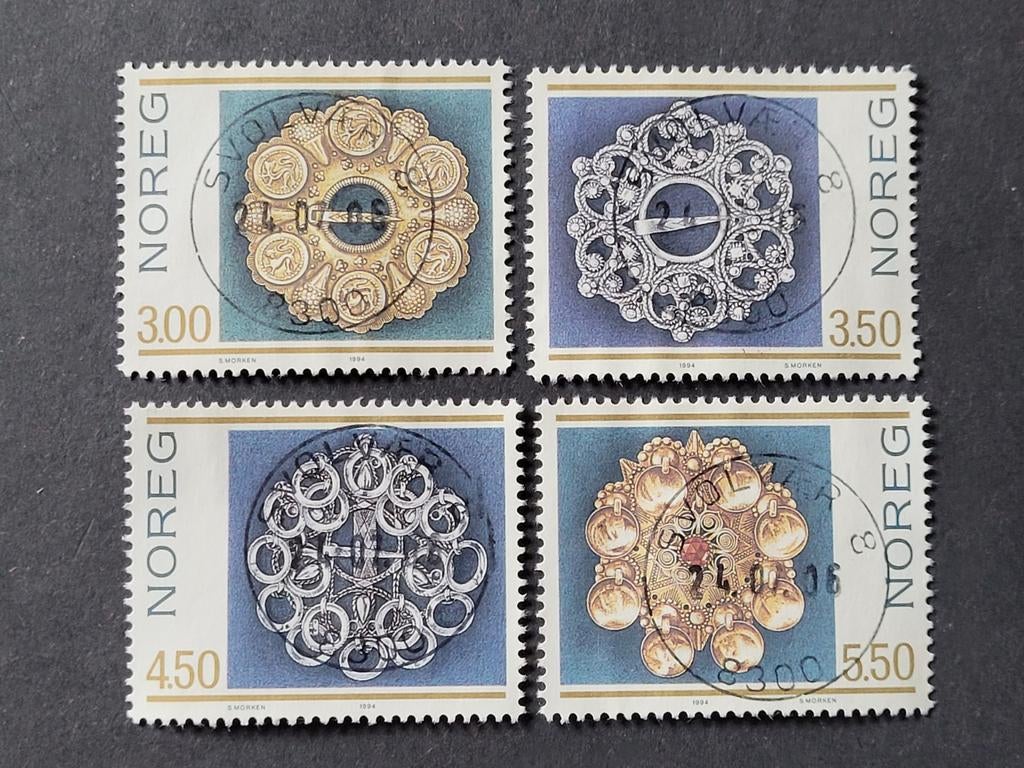 Noorwegen 1994, Ophalen of Verzenden, Noorwegen, Gestempeld