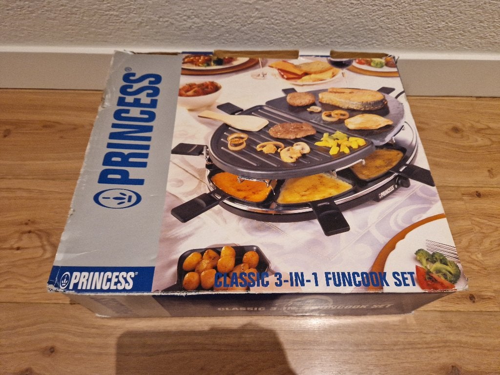 Gourmette set, Ophalen, Zo goed als nieuw, 4 t/m 7 personen