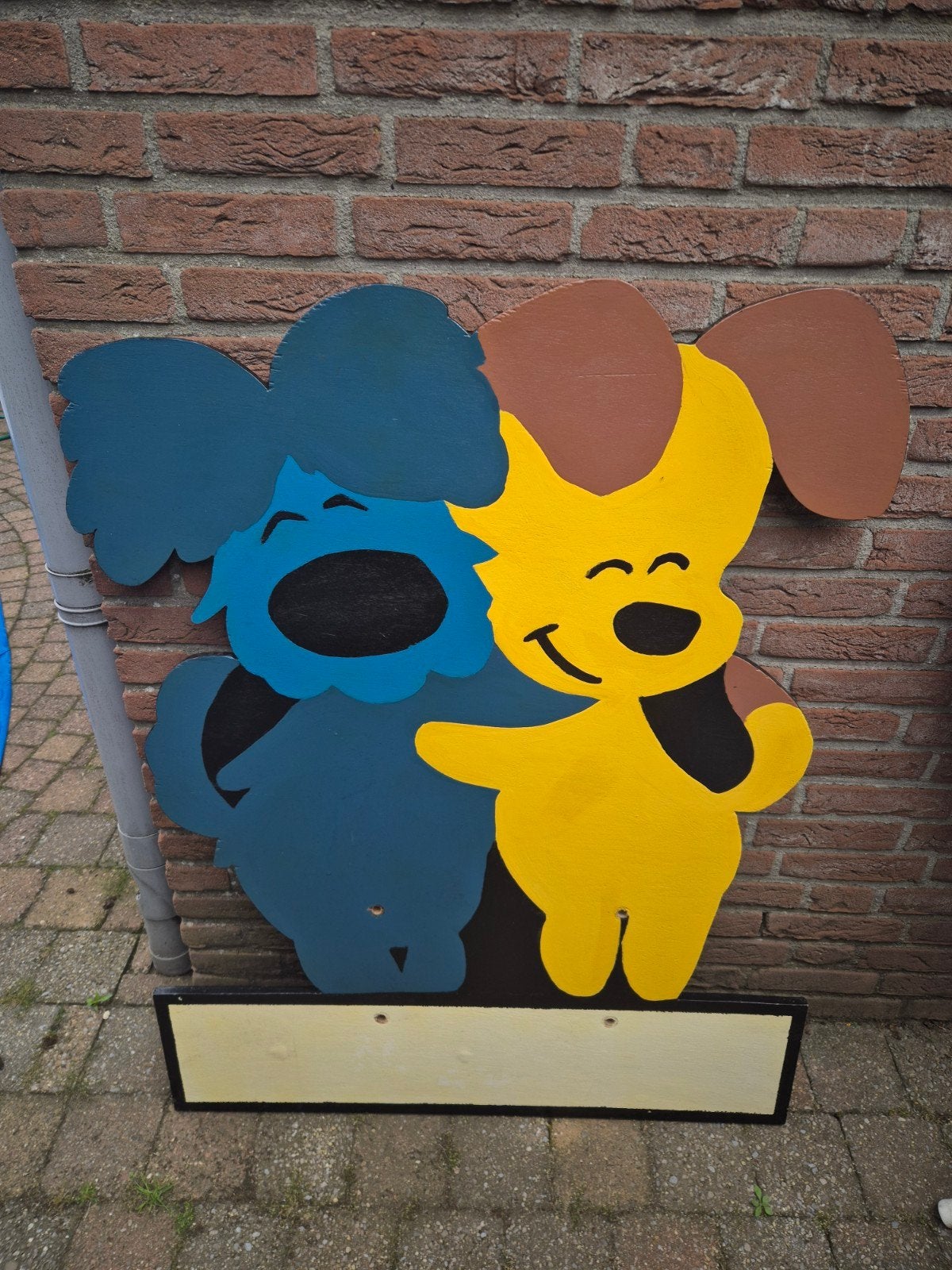 Woezel en Pip Babybord - 123 cm hoog, Ophalen, Gebruikt, Jongen of Meisje