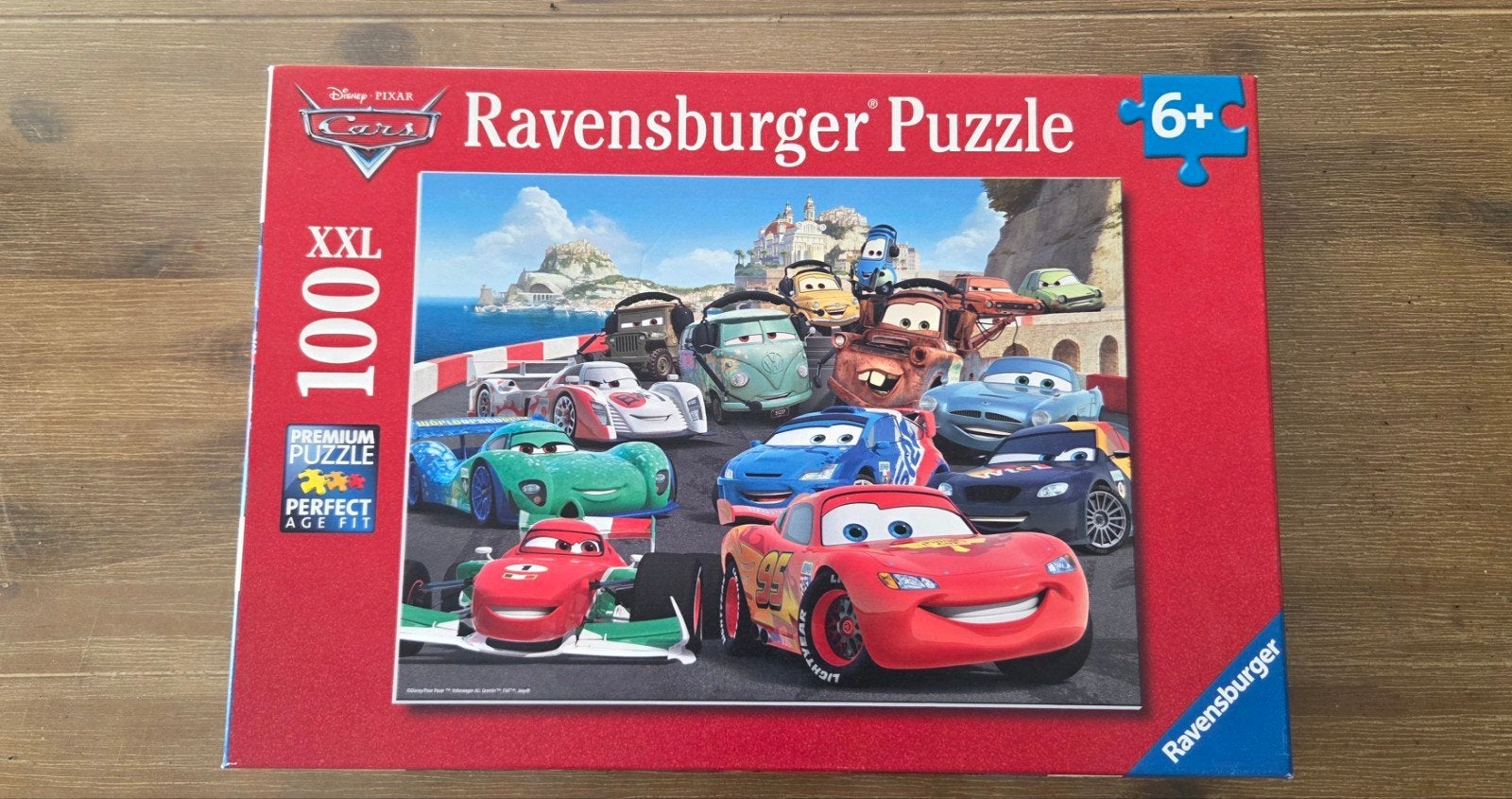 Cars puzzel Ravensburger 100 stukjes, Kinderen en Baby's, Speelgoed | Kinderpuzzels, Ophalen of Verzenden, Meer dan 50 stukjes