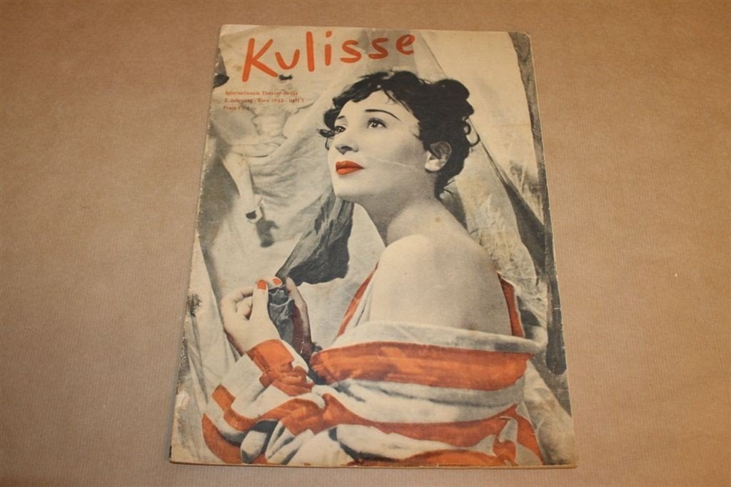 Zeldzaam magazine - Kulisse Theater-Revue - 1945 !!, Ophalen of Verzenden, Gelezen, Toneel