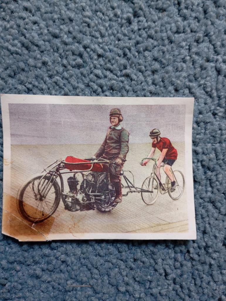 Vintage Wielrennen Cor Blekemolen plaatje 1950+, Ophalen of Verzenden, Poster, Plaatje of Sticker