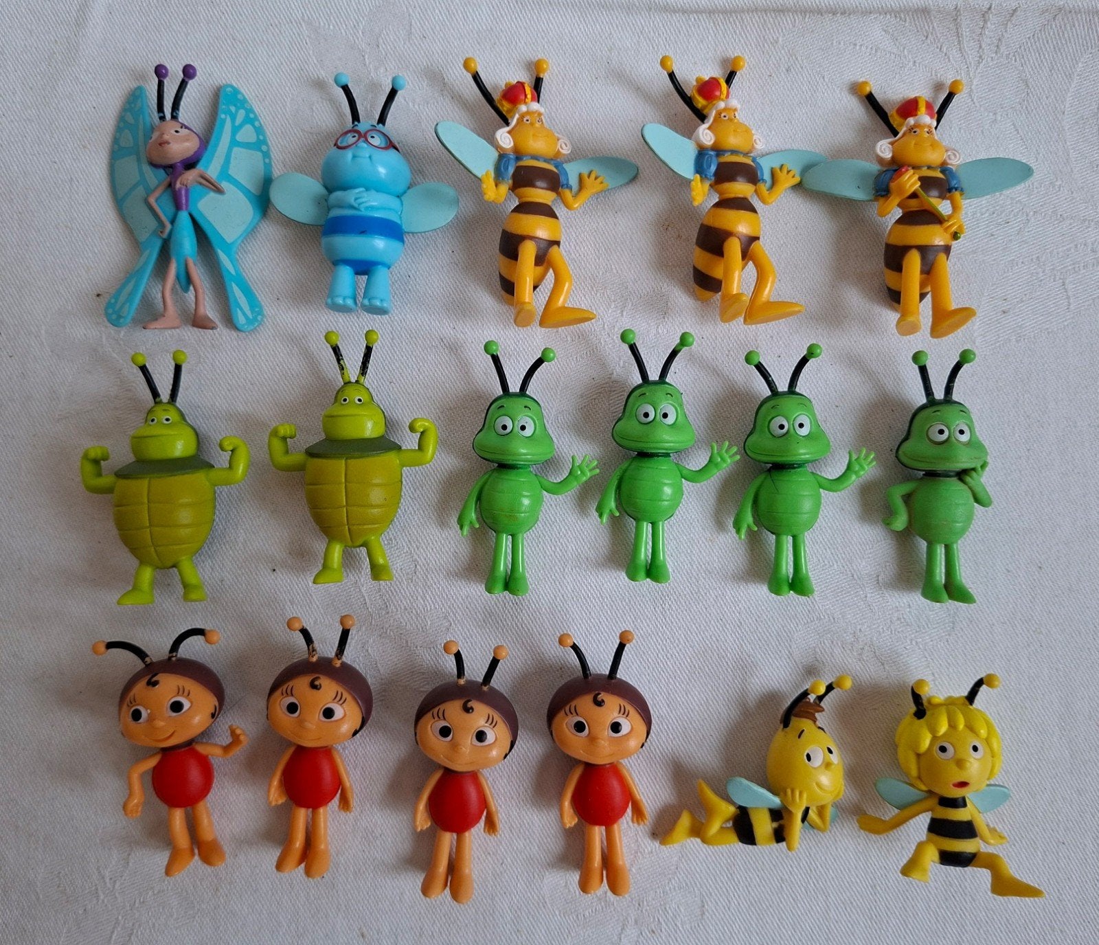 Maja Maya de Bij figuurtjes poppetjes Emte taartversiering, Verzamelen, Poppetjes en Figuurtjes, Ophalen of Verzenden, Zo goed als nieuw