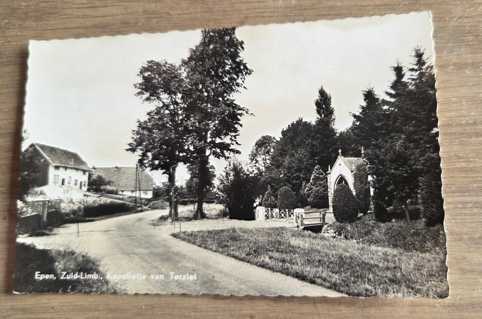 ansichtkaart Epen, Zuid-Limburg - Kapelletje van Terziet, Verzamelen, Ophalen of Verzenden, Voor 1920, Ongelopen, Limburg
