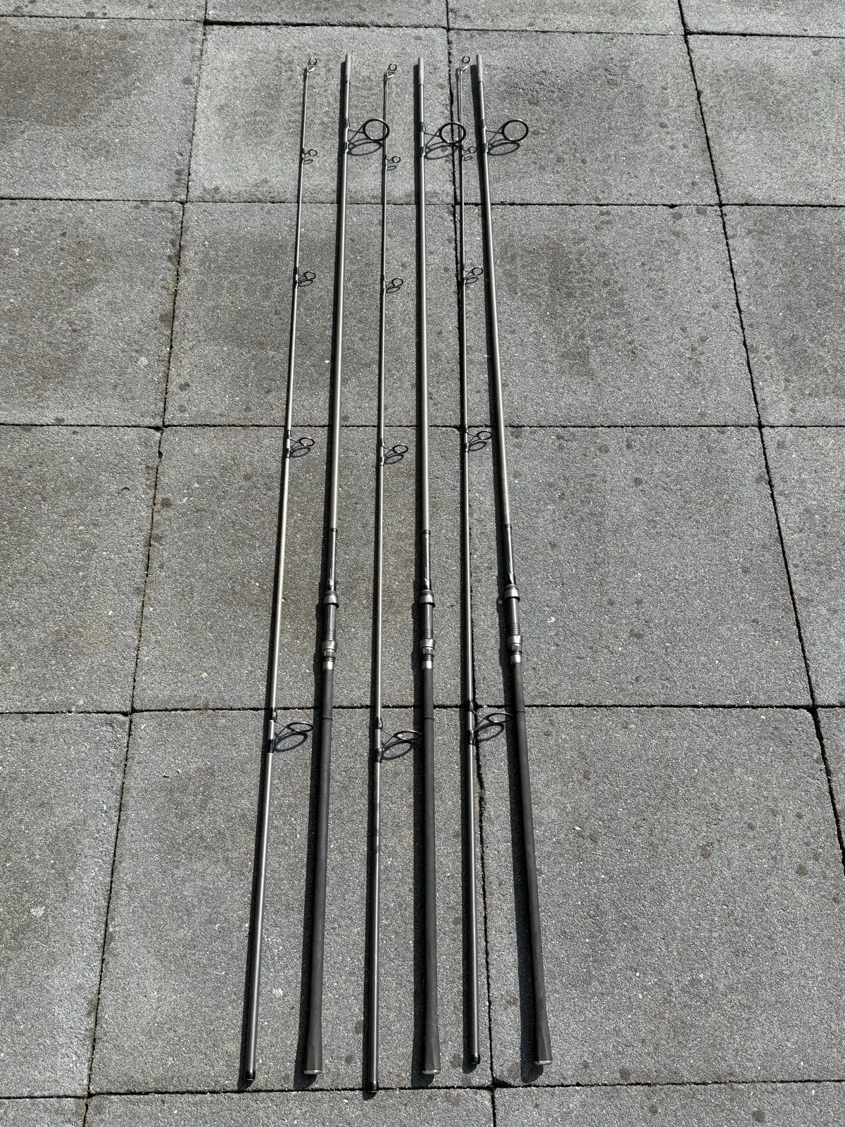 3x Shimano TX2 Karperhengels 12 FT 2,75 LBS, Watersport en Boten, Hengelsport | Karpervissen, Ophalen, Zo goed als nieuw, Werphengel