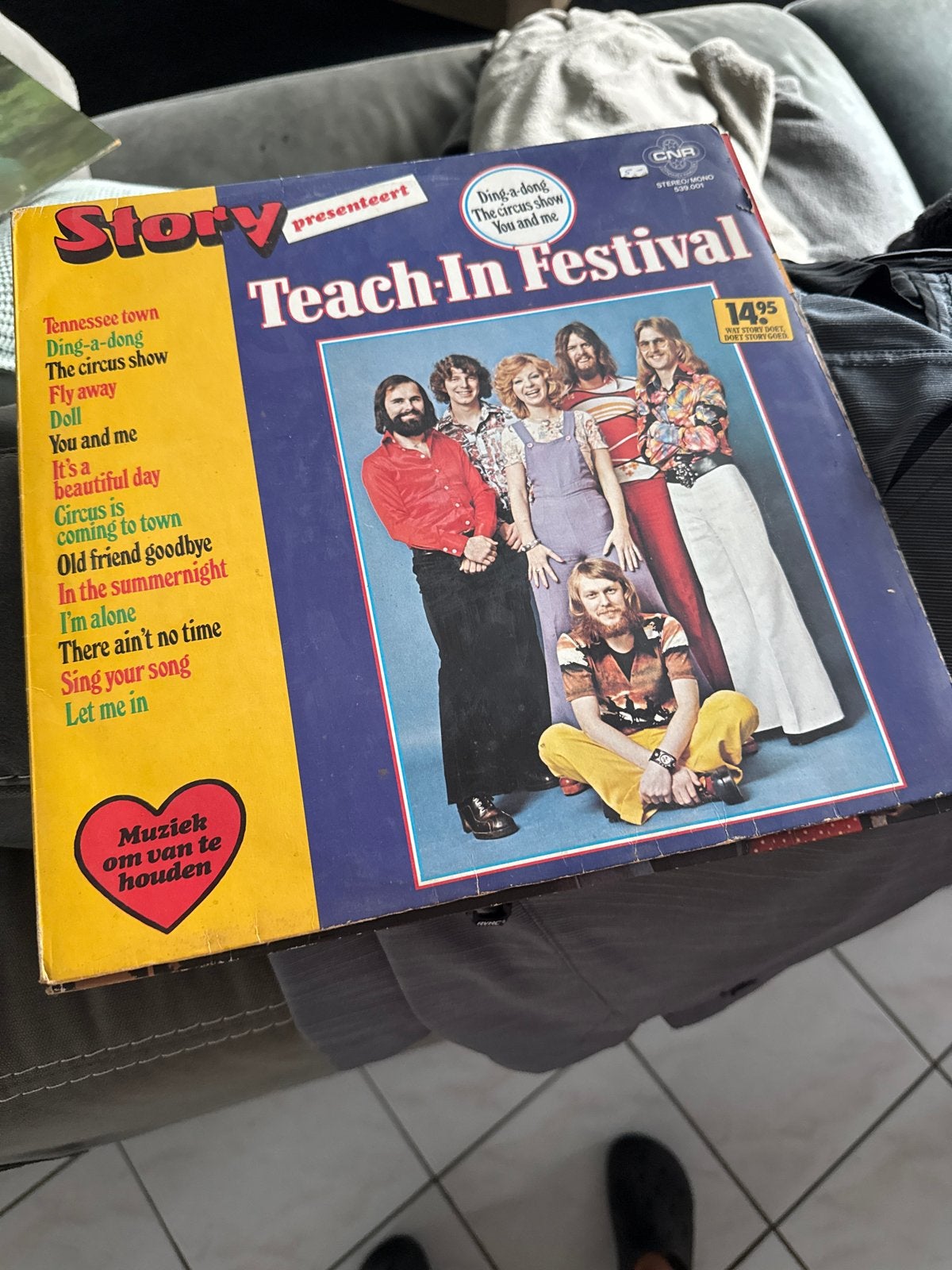 Teach-In Festival LP - Story presenteert, Ophalen of Verzenden, Gebruikt, Pop, Album