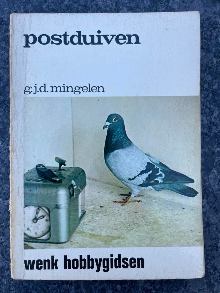 Postduiven wenk hobbygidsen  bij g.j.d Mingelen, Meerdere dieren, Postduif