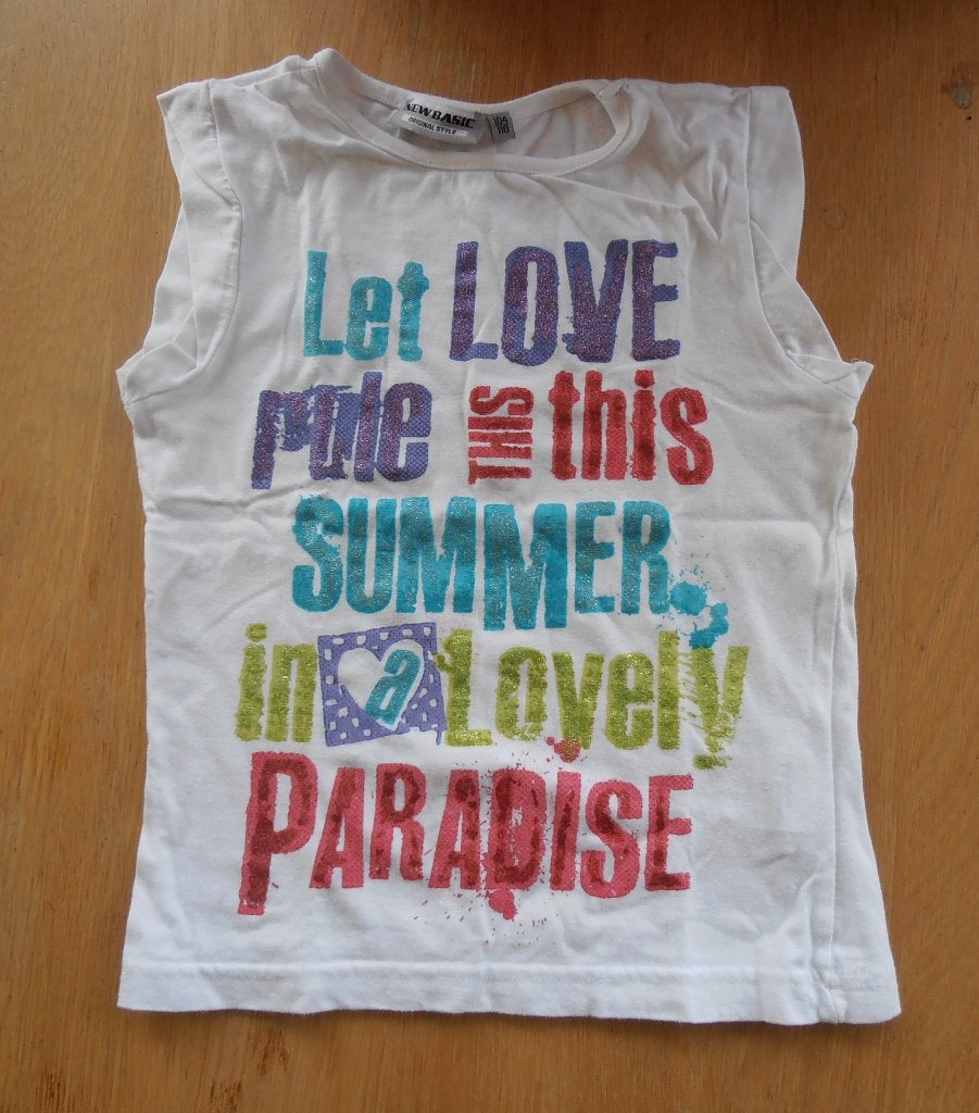 shirt maat 116/122, Ophalen of Verzenden, Zo goed als nieuw, Meisje, Shirt of Longsleeve