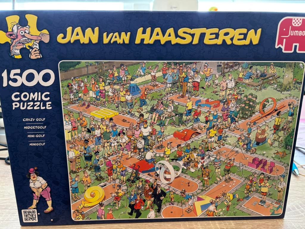 Jan van Haasteren Midgetgolf, Ophalen, 500 t/m 1500 stukjes, Zo goed als nieuw