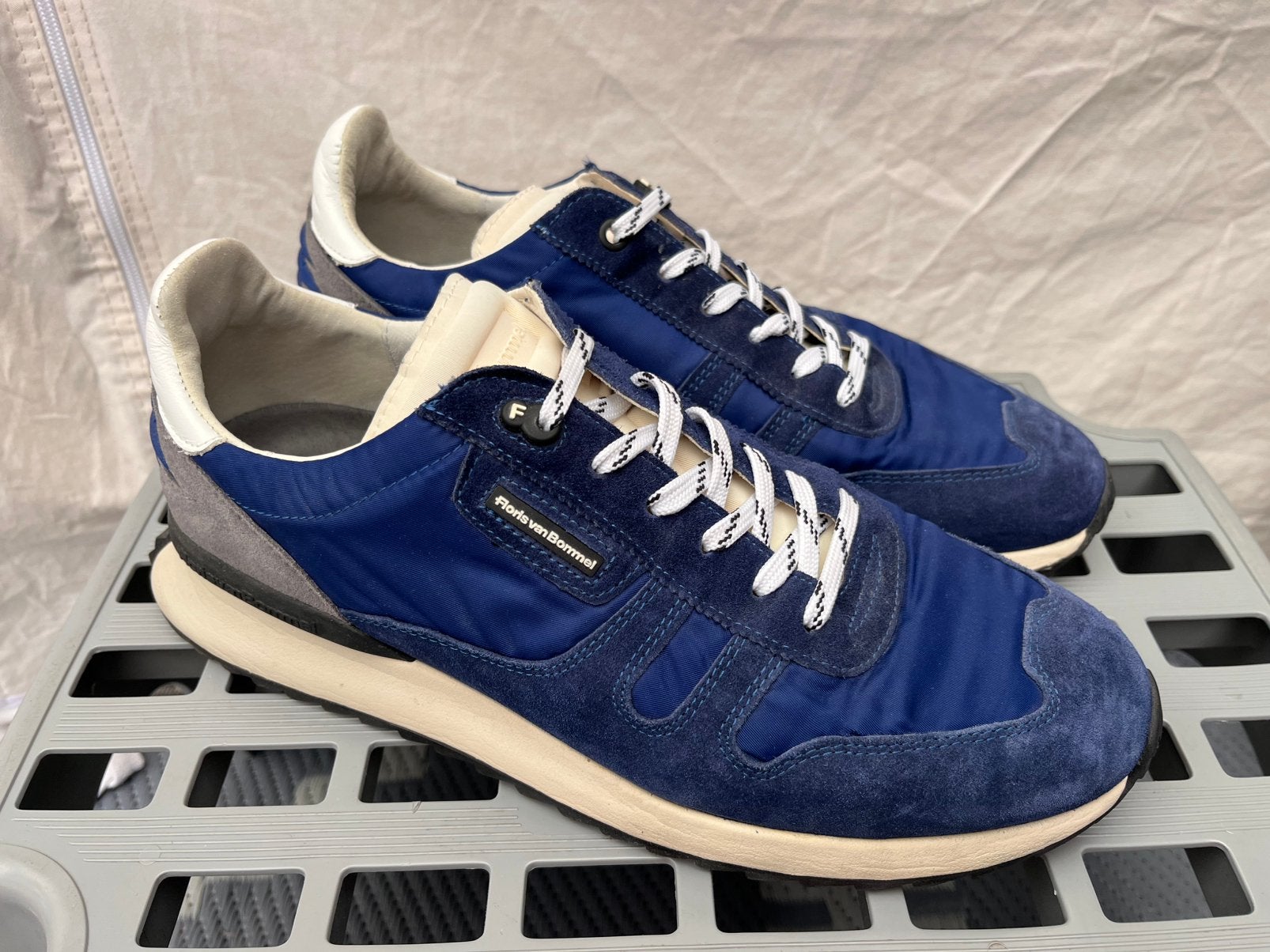 Floris van Bommel sneakers maat 9 / 43, Kleding | Heren, Floris van Bommel, Blauw, Floris van Bommel, Ophalen of Verzenden