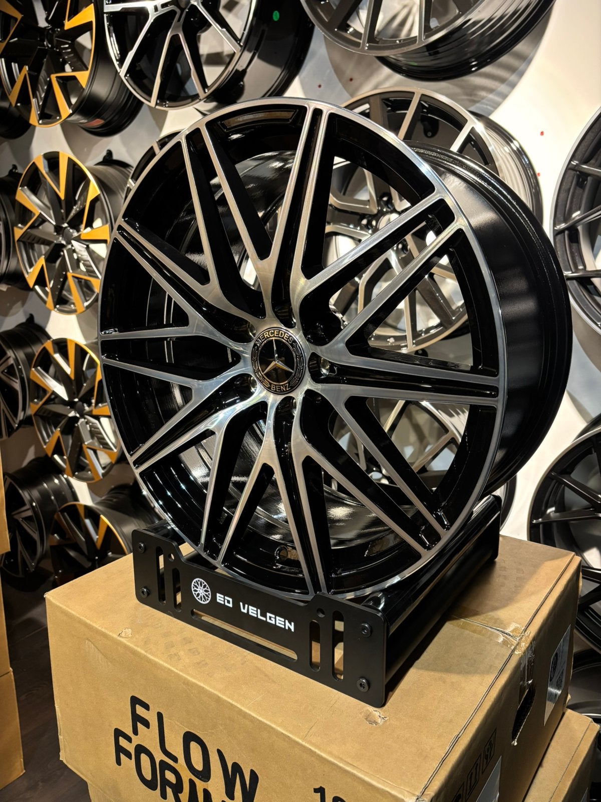 19 inch velgen voor Mercedes C/E/GLC AMG LOOK 5x112, Auto-onderdelen, 19 inch, Banden en Velgen, Nieuw, Ophalen of Verzenden