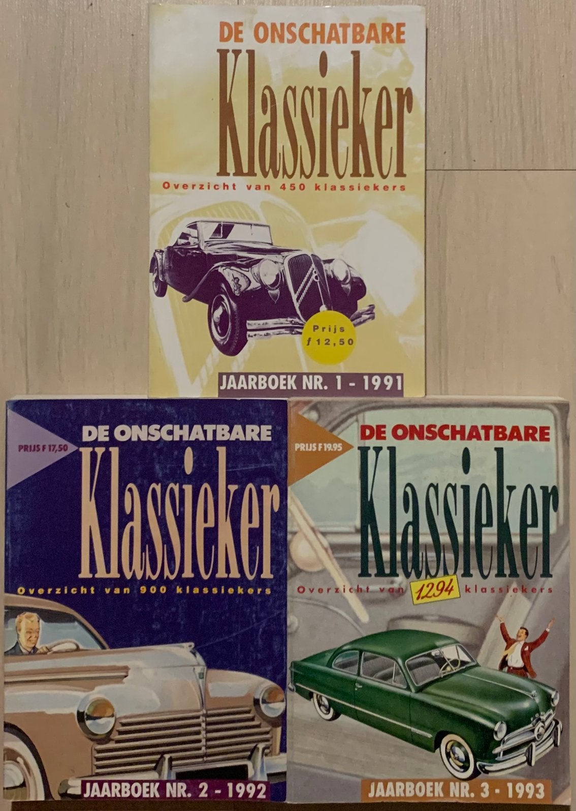 De Onschatbare Klassiekers Deel 1, 2 & 3 ['91, '92 & '93], Ophalen of Verzenden, Gelezen, Algemeen