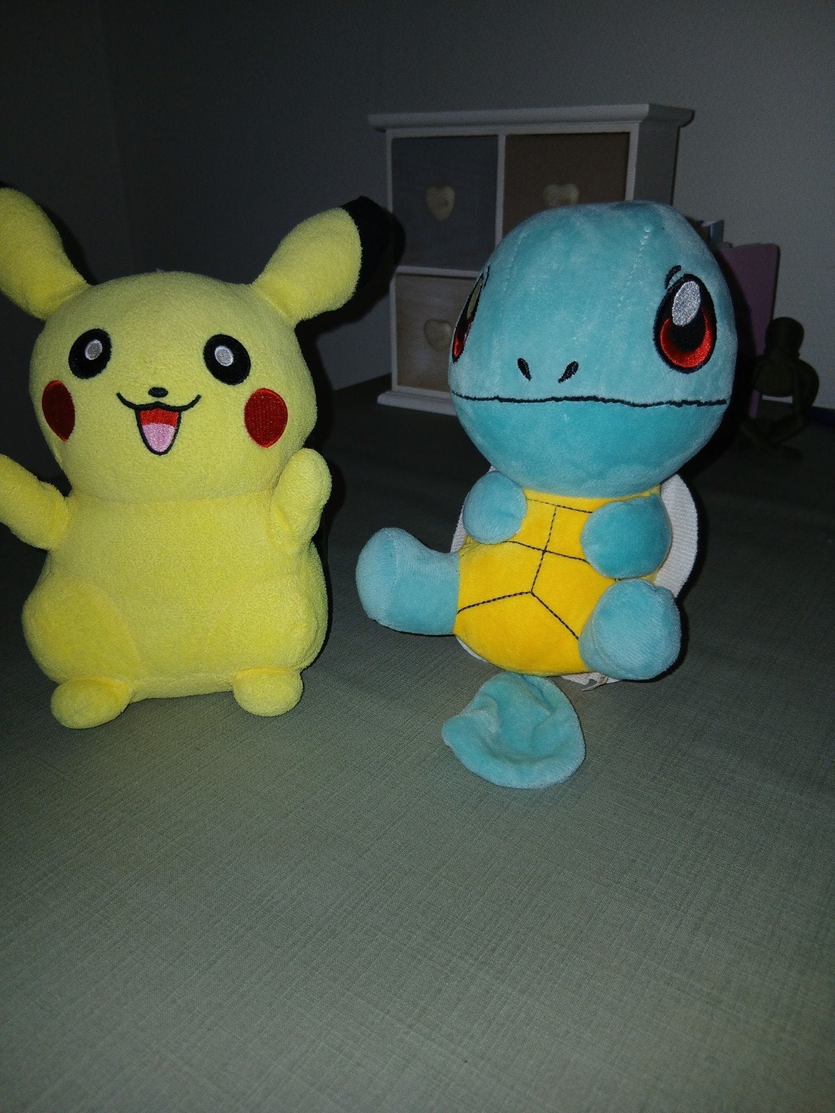 Pokémon Knuffels: Pikachu en Squirtle, Verzamelen, Ophalen of Verzenden, Zo goed als nieuw