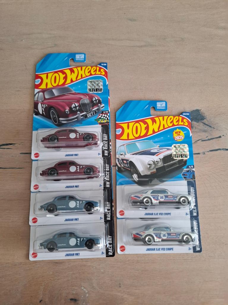 Hot Wheels Jaguar mainlines, Ophalen of Verzenden, Nieuw, Auto