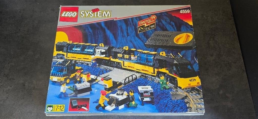 Vintage lego trein 4559 &  station 4532, Kinderen en Baby's, Speelgoed | Duplo en Lego, Ophalen, Gebruikt, Overige thema's, Lego