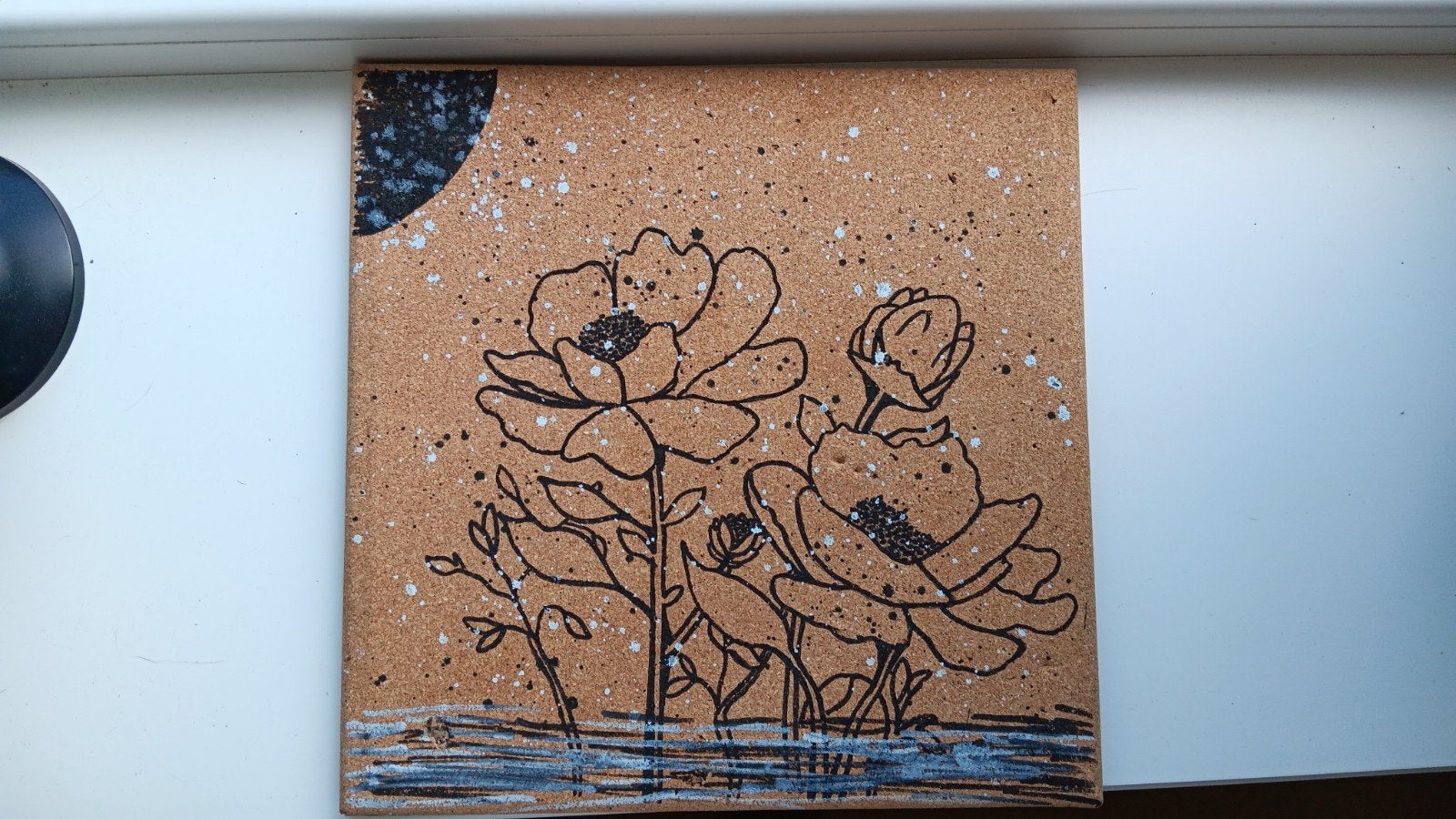 handgemaakt schilderij, Ophalen of Verzenden, Zo goed als nieuw