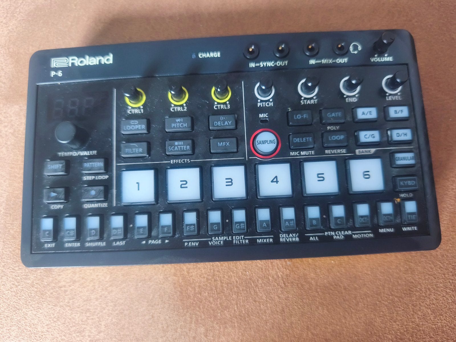 Roland P-6 Sampler - Compacte en Krachtige Groovebox, Ophalen of Verzenden, Nieuw