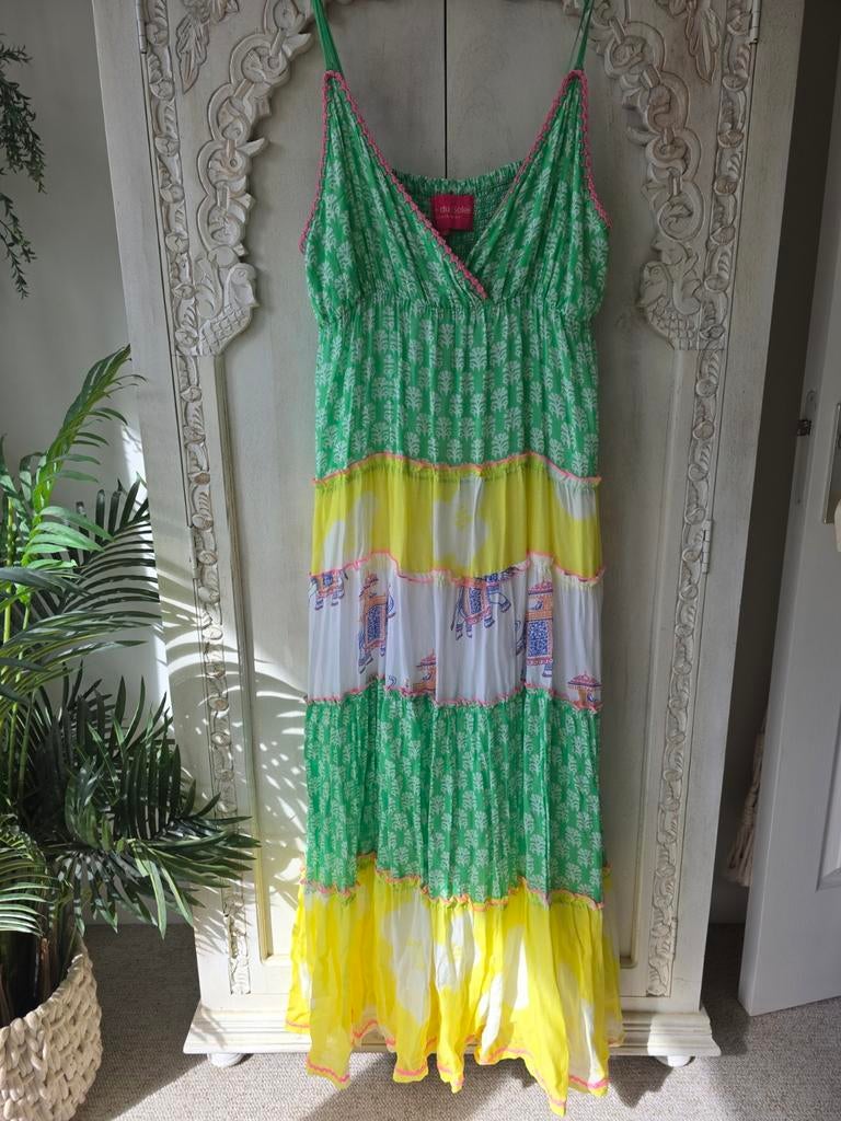 Zomerjurk Place du soleil, Kleding | Dames, Wit, Nieuw, Ophalen of Verzenden, Place du soleil