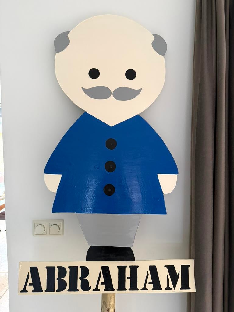 Te huur Abraham-bord, Ophalen, Zo goed als nieuw
