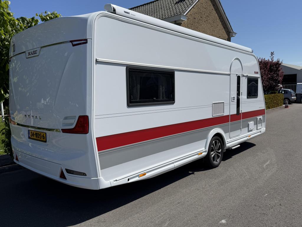 Kabe Royal 560 GLE Mover,Luifel,Alde verwarming,Nieuwstaat, Caravans en Kamperen, Rondzit, Bedrijf, Kabe, Schokbreker