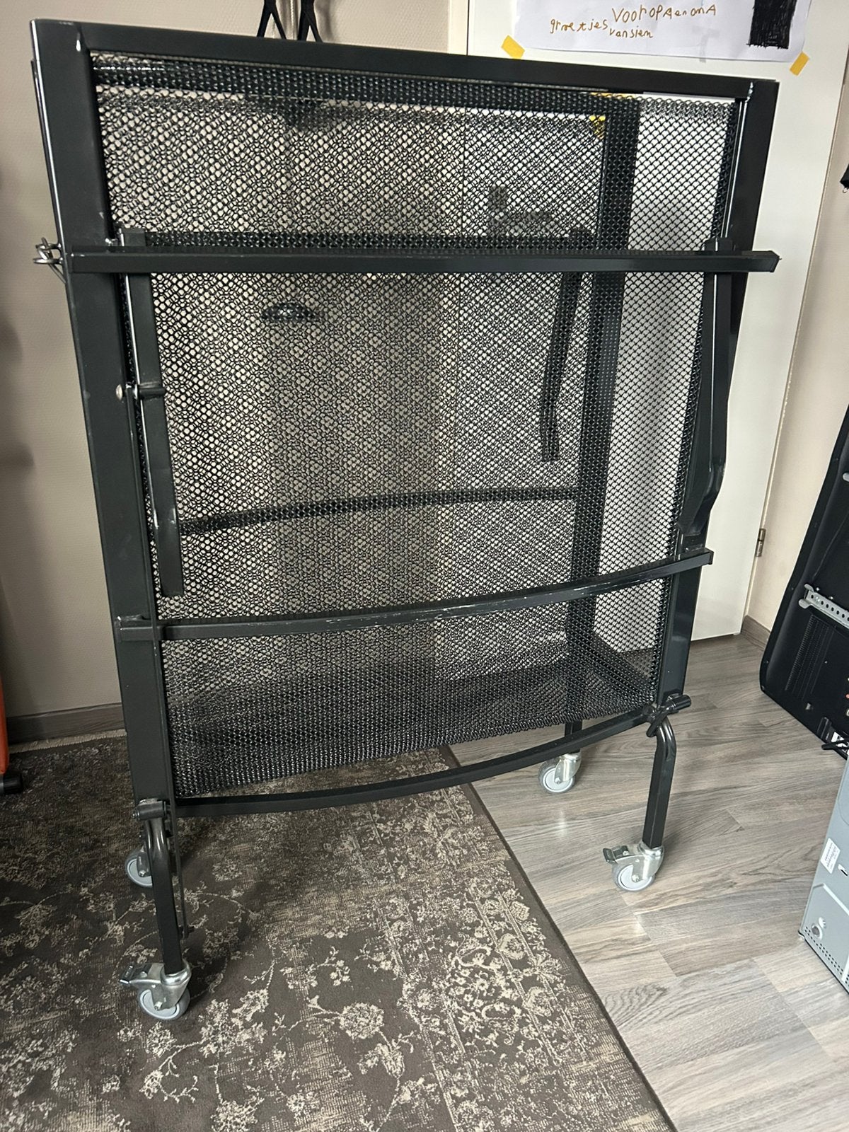 Opklapbaar bed., Ophalen, Eenpersoons, Zo goed als nieuw, 80 cm