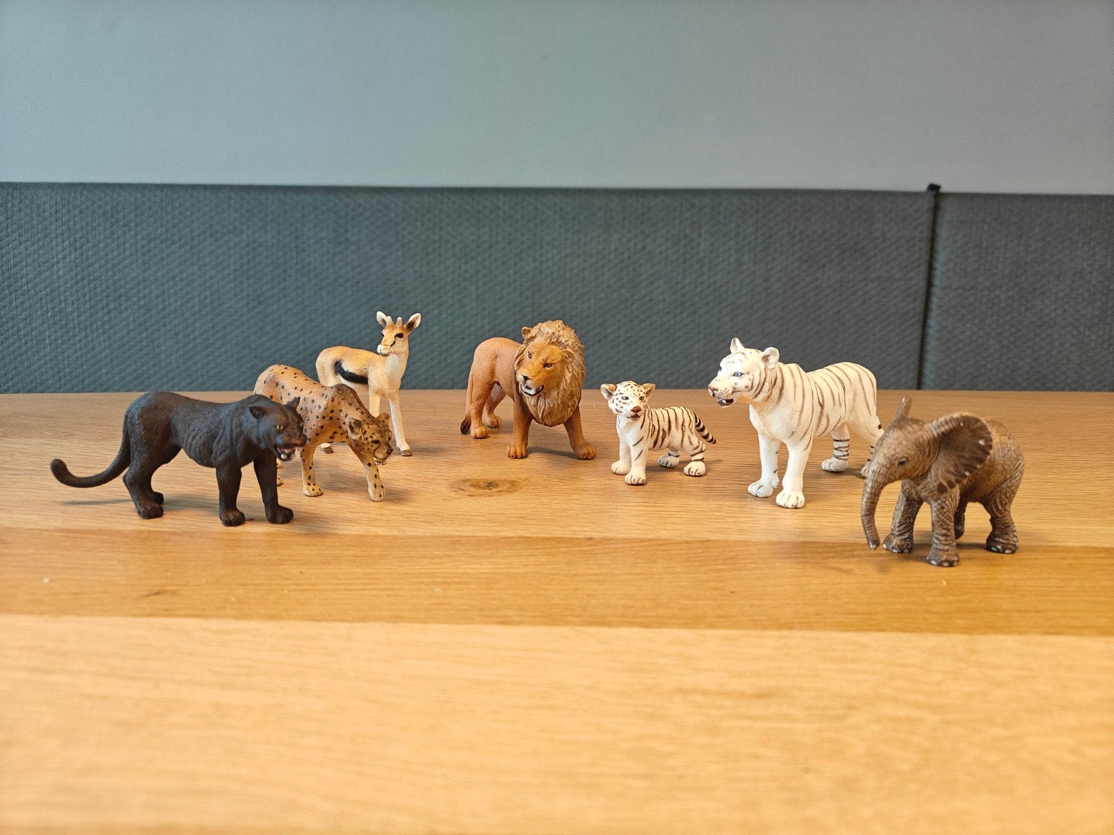 Schleich 7 Wilde Dieren Figuren Set,, Ophalen of Verzenden, Zo goed als nieuw, Jongen of Meisje