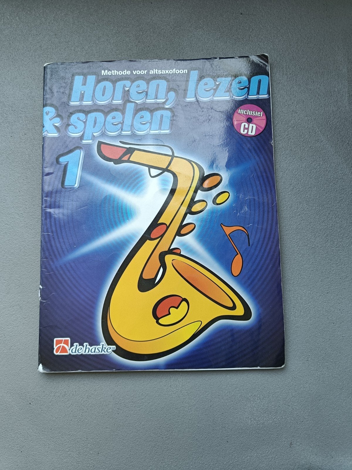 Horen, Lezen & Spelen 1 - Methode voor altsaxofoon, Gebruikt, Klassiek, Ophalen of Verzenden, Saxofoon