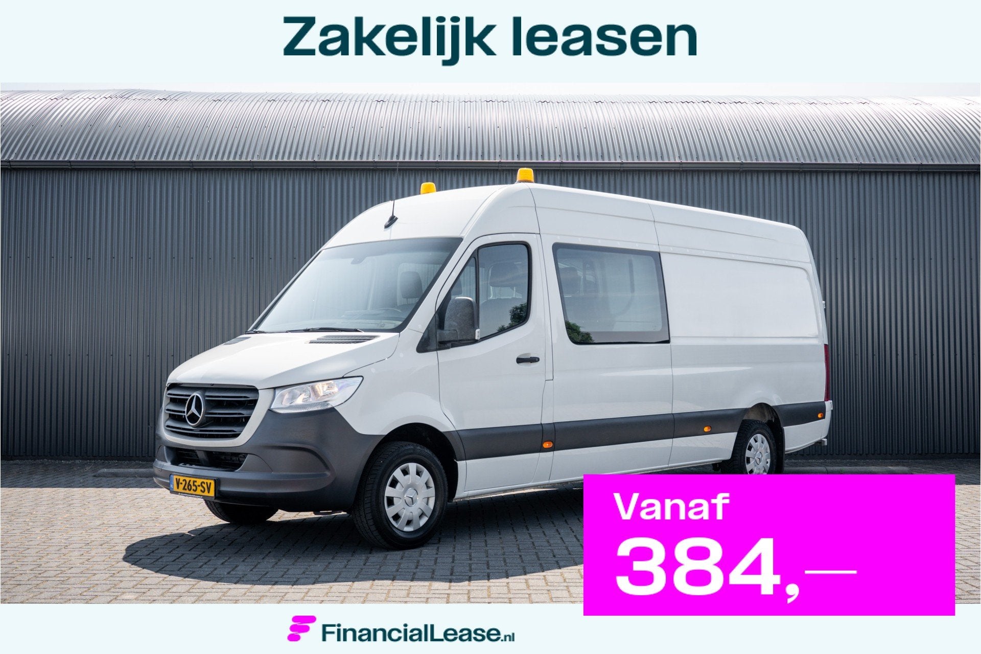 Mercedes-Benz Sprinter 314 CDI L3H2 | DC | Dubbele Cabine |, Achterwielaandrijving, Gebruikt, Wit, Diesel