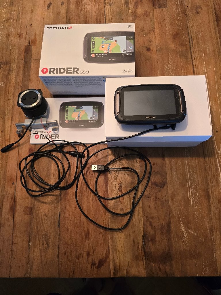 Tomtom Rider 550 incl. Docking, Ophalen of Verzenden, Zo goed als nieuw