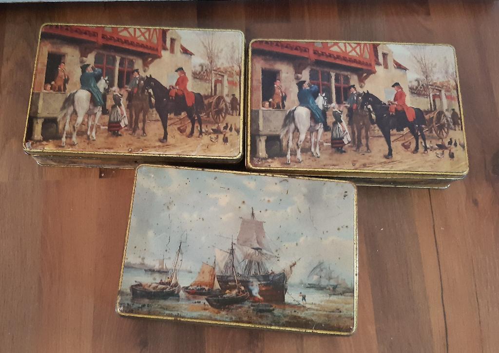 blikken Superchocolat Jacques, Verzamelen, Blikken, Ophalen of Verzenden, Gebruikt, Overige, Overige merken