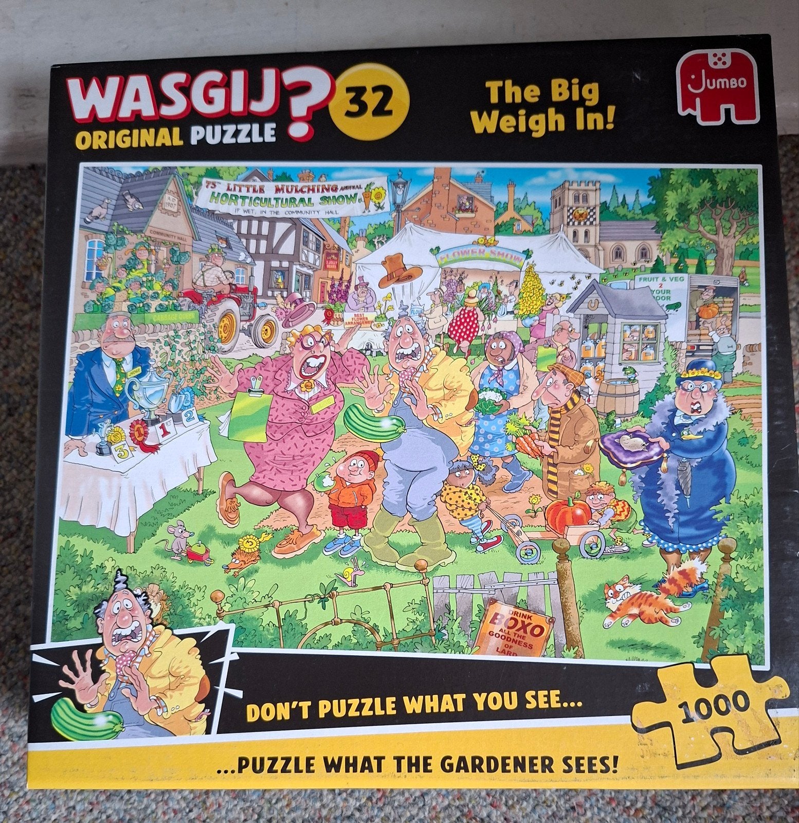 Wasgij 32 1000 stukjes e.a., Ophalen of Verzenden, 500 t/m 1500 stukjes, Zo goed als nieuw