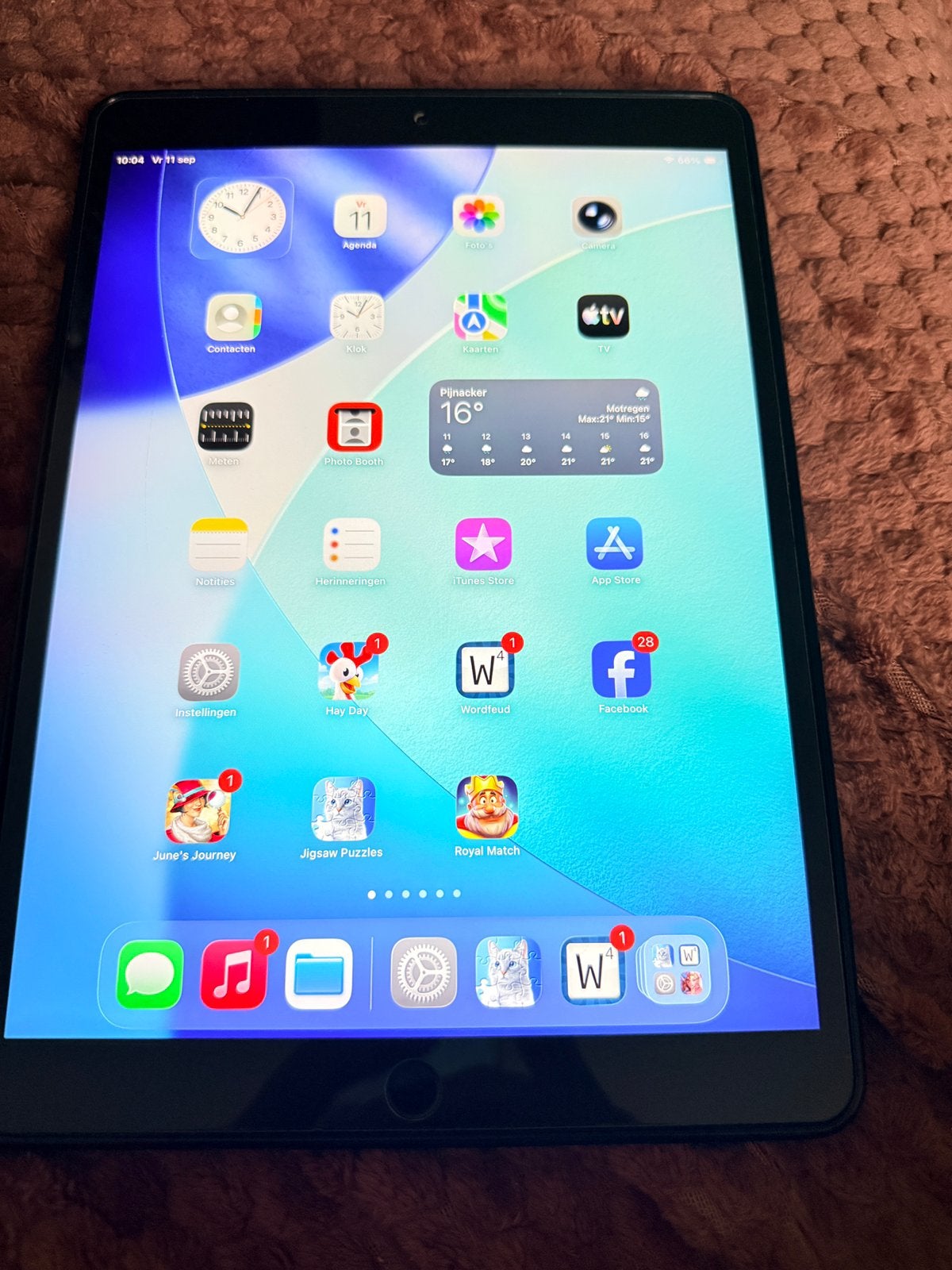 Ipad air 3e generatie wifi- cellular, Gebruikt, Apple iPad Air, 64 GB, Ophalen