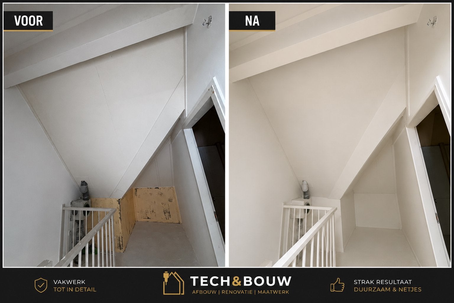 Latex spuiten €9,50 & afbouw werkzaamheden, Garantie, Nieuwbouw of Opbouw