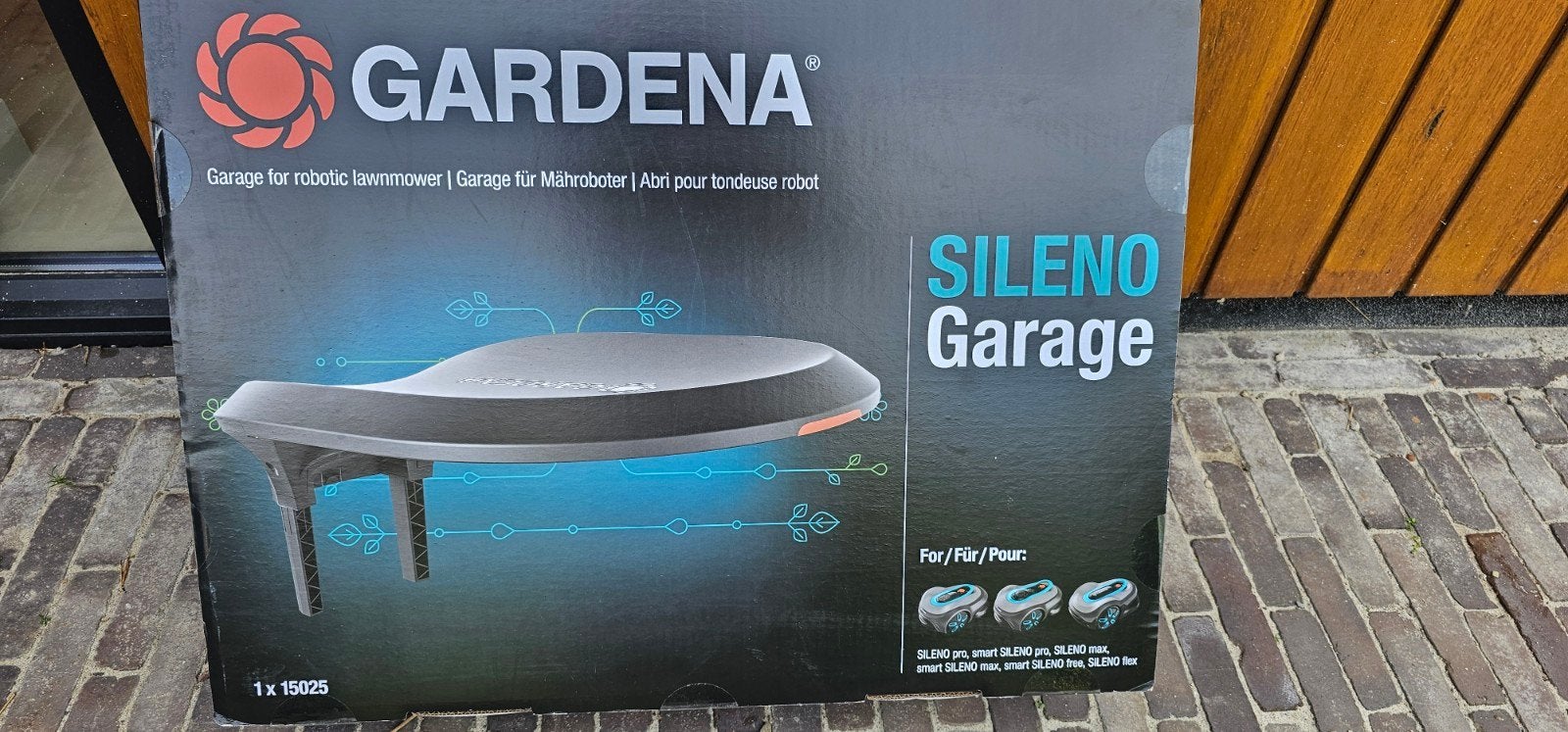 Gardena Sileno Garage voor robotmaaier - Nieuw in doos, Tuin en Terras, Grasmaaiers, Ophalen of Verzenden, Nieuw, Gardena